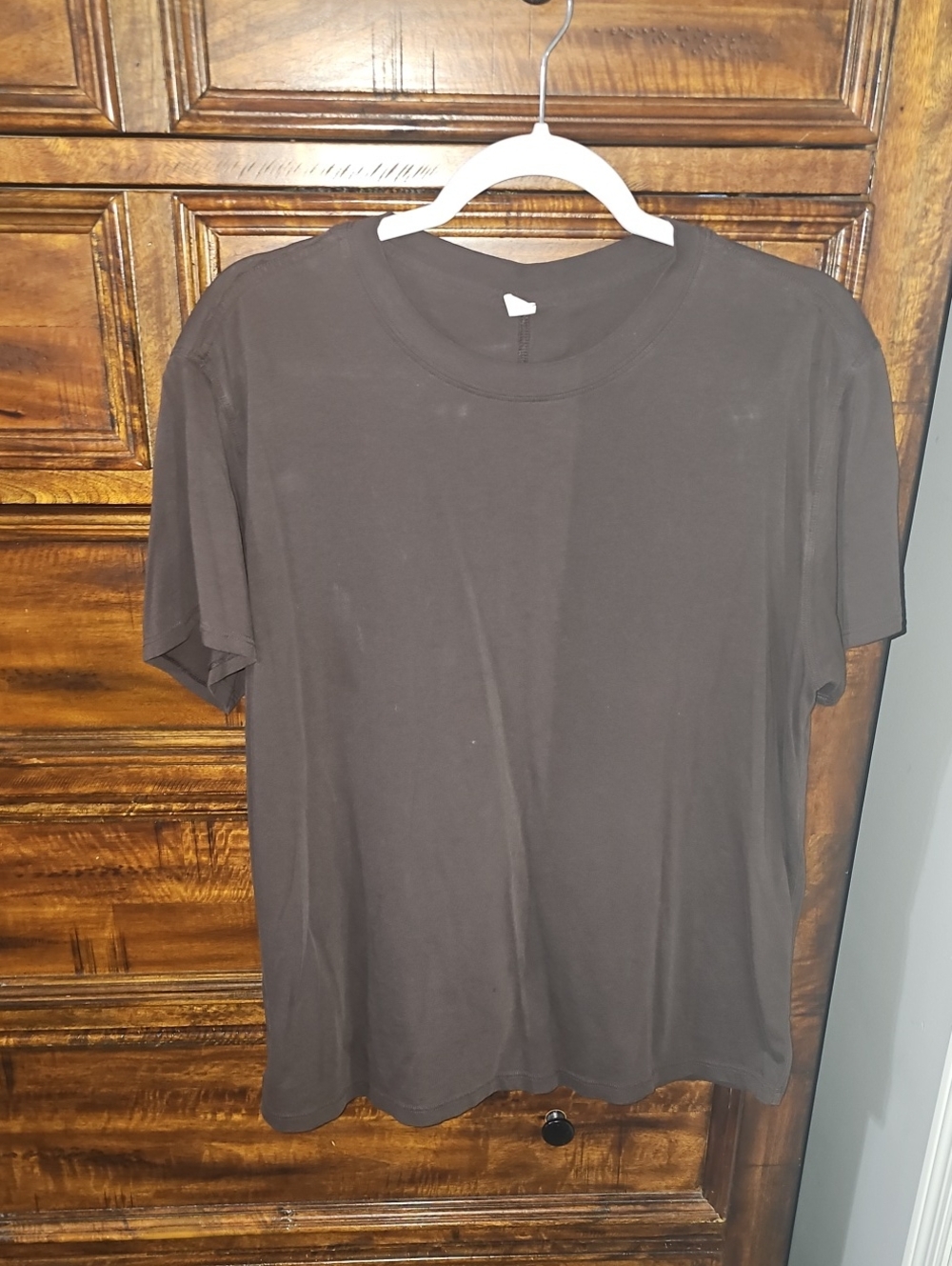 Lululemon All Yours Tee Sz 8, Brown, Preowned! Hip Length